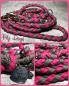 Preview: Leine Dick Pink Grau